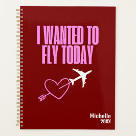 Agenda Eu queria voar hoje, Coração & Avião, Rosa Quente