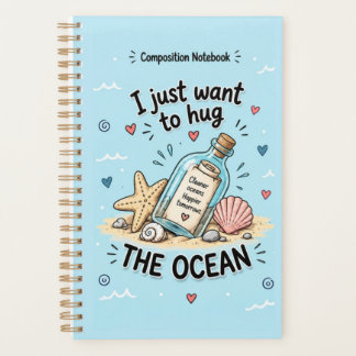 Agenda Eu Só Quero Abraçar o Oceano Cute Planificador Cos
