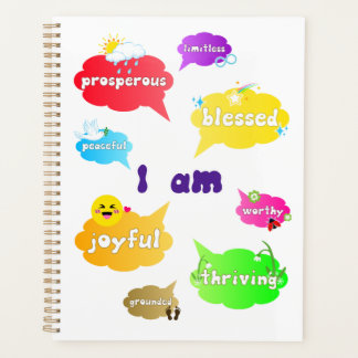 Agenda Eu Sou Afirmações Positivas Palavras Autoamor