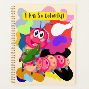 Agenda Eu sou uma lagarta tão colorida