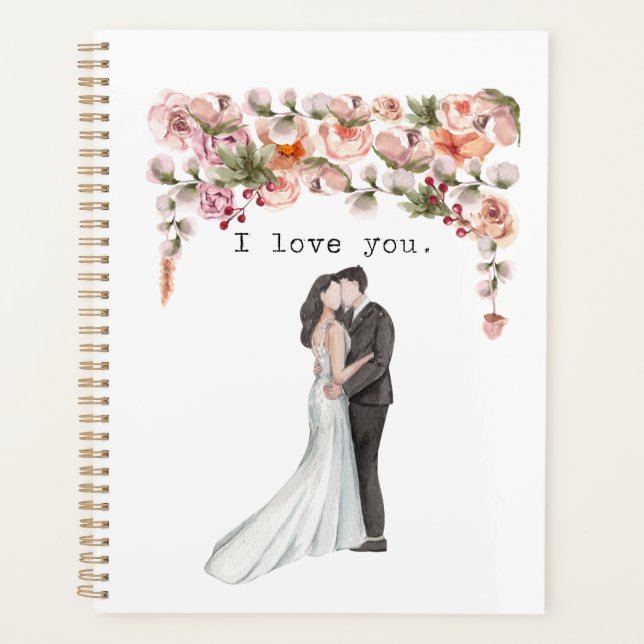 Agenda Eu te amo (Frente)