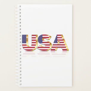 Agenda EUA - Estados Unidos da América - Bandeira - Patr