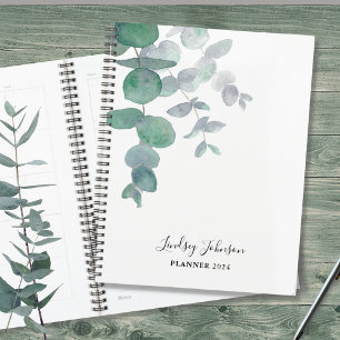 Agenda Eucalyptus Greenery Personalizado 2022 2023