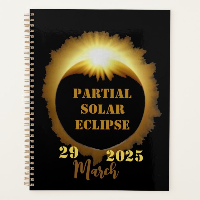 Agenda Evento de Eclipse Solar Parcial Festa de Visualiza (Frente)