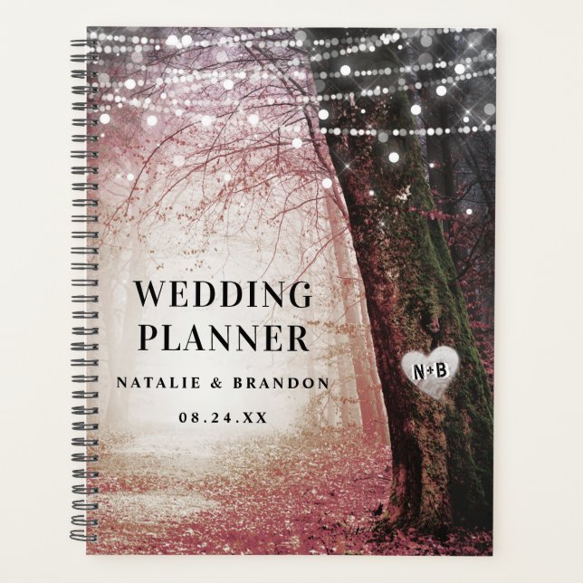 Agenda Evermore | Planos de Casamento Rosa Florestal Enca (Frente)