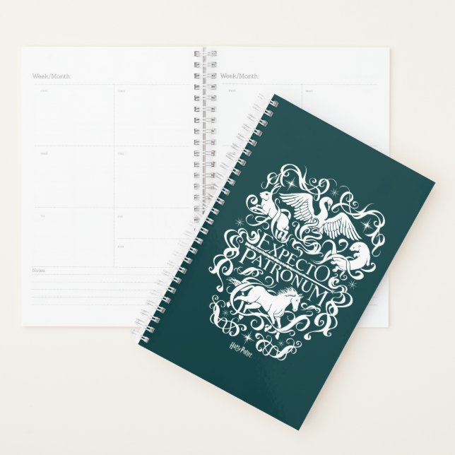 Agenda Expecto Patronum Filigree Graphic (Exibição)