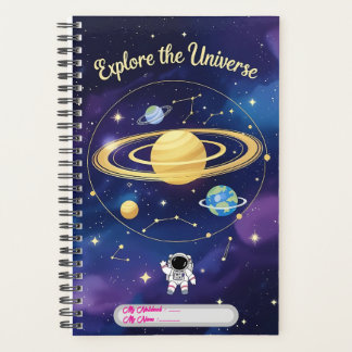 Agenda Explore o Universo - Cobrir para Notebook Astronôm