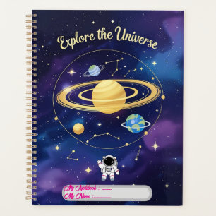 Agenda Explore o Universo - Cobrir para Notebook Astronôm