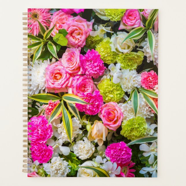 Agenda Explosão Floral – Jardim Elegante (Frente)