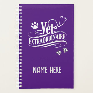 Agenda Extraordinário de veterinário personalizado