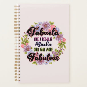 Agenda Fabuela Como Uma Abuela Normal Apenas Fabulosa