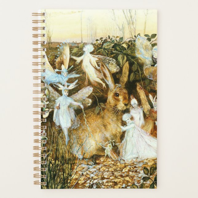 Agenda Fadas e Coelho (Frente)
