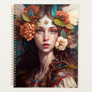 Agenda Fairy Girl Fantasy Art Planner