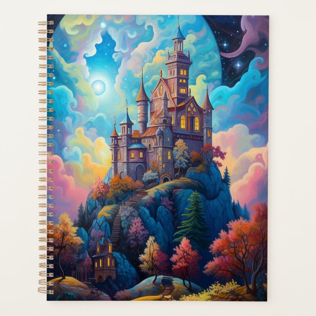Agenda Fairy Tale Castle Fantasy Art (Frente)
