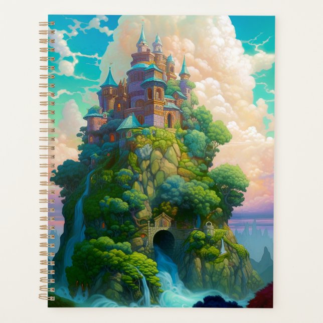 Agenda Fairy Tale Castle Fantasy Art (Frente)