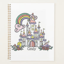 Fairytale Castle Princess Custom Name