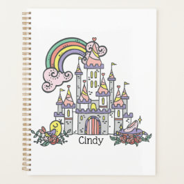 Agenda Fairytale Castle Princess Custom Name