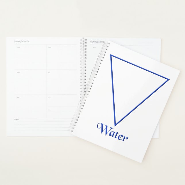 Agenda Falln Pagan Water Element Symbol (Exibição)