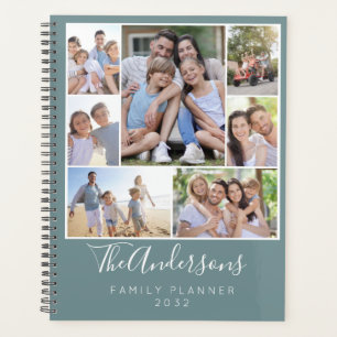 Agenda Família Personalizada de Colagem de Fotos 7