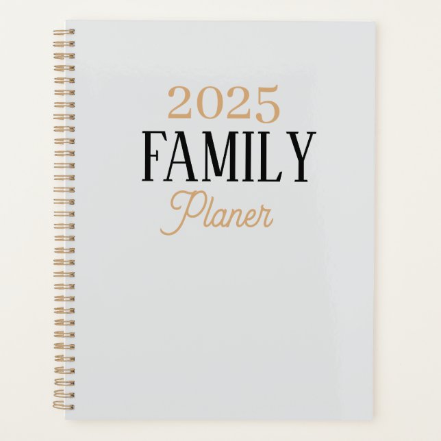 Agenda Family 2025 Planer (Frente)