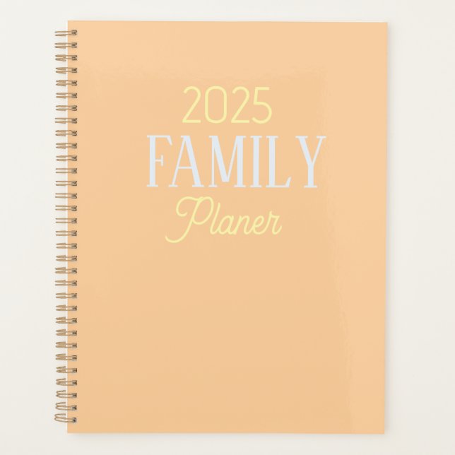 Agenda Family 2025 Planer (Frente)