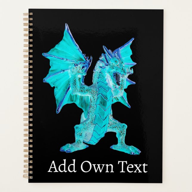 Agenda Fantasy Aqua Dragon (Frente)
