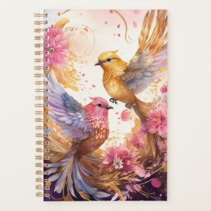 Agenda Fantasy Colorful Bird