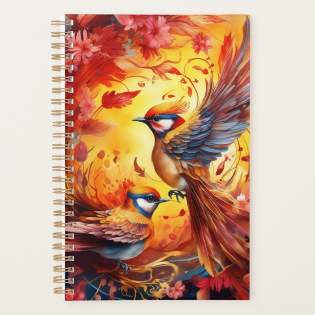 Agenda Fantasy Colorful Bird (Frente)