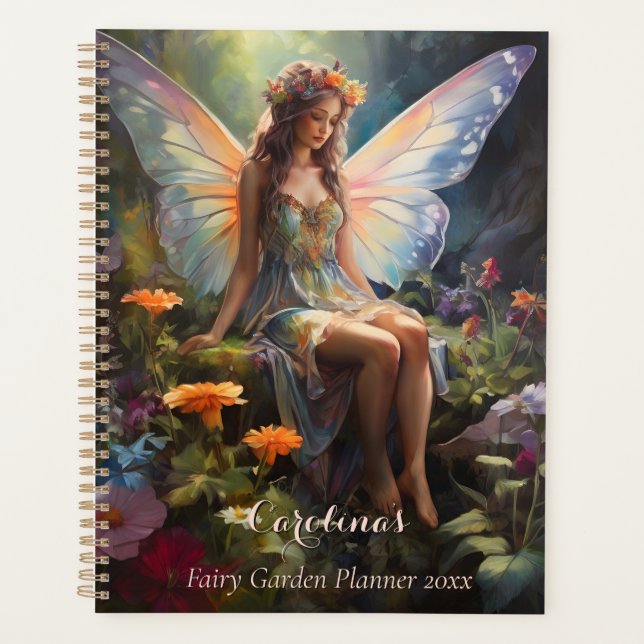 Agenda Fantasy Floral Fairy Magic Garden (Frente)