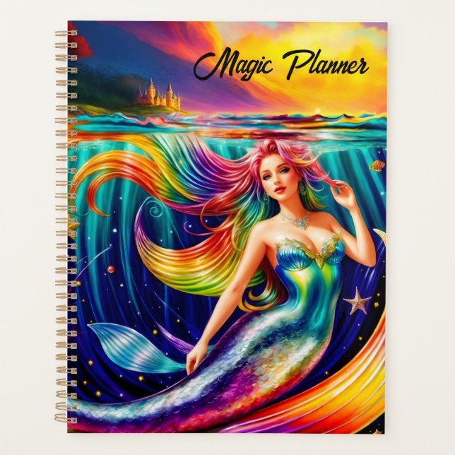 Agenda Fantasy Girl Mermaid Water Nature Nymph Loves (Frente)