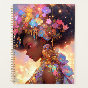 Agenda Fantasy Mulher Afro-Americana Art