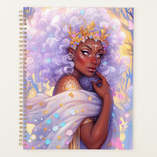 Agenda Fantasy Mulher Afro-Americana Art