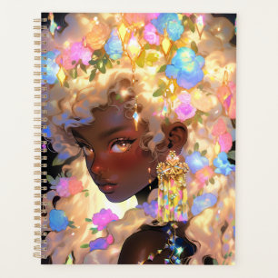 Agenda Fantasy Mulher Afro-Americana Art