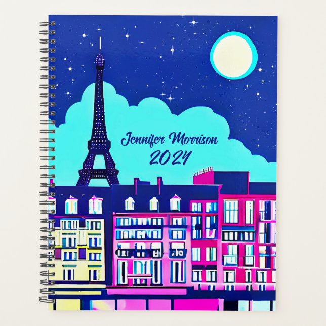 Agenda Fantasy Paris sob lua cheia (Frente)
