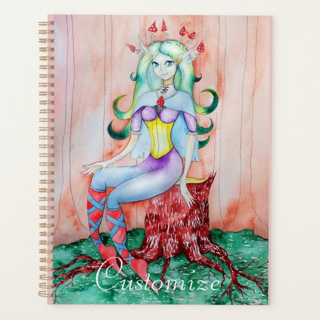 Agenda Fantasy Pixie Fairy Thunder_Cove (Frente)