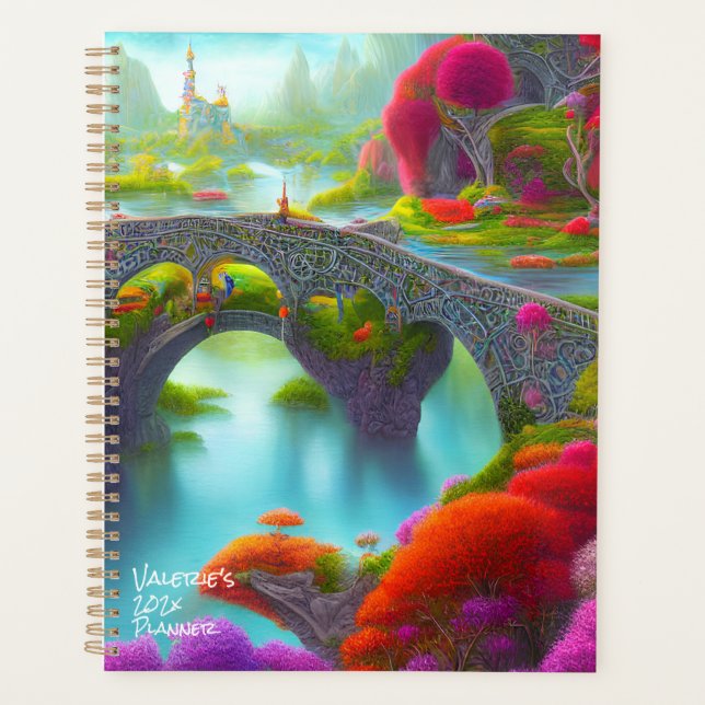 Agenda Fantasy River Gardens (Frente)