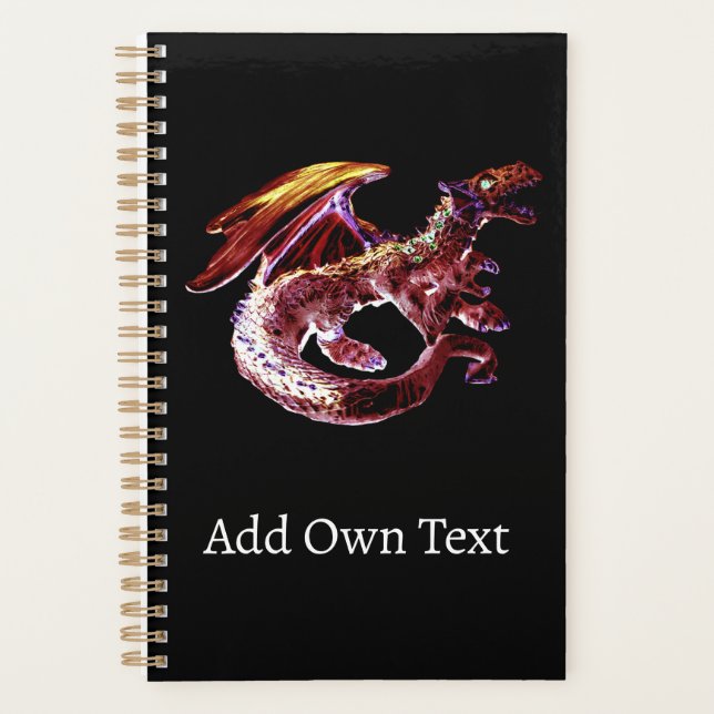 Agenda Fantasy Ruby Reds Dragon (Frente)