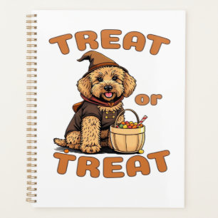 Agenda Fatia de melancia do cão do Halloween do Labradood