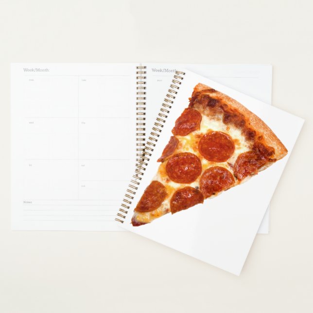 Agenda Fatia de pizza de pepperoni clássica derretida da  (Exibição)