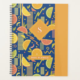 Agenda Fatias de Fruta de Citrus do Deep Blue 80