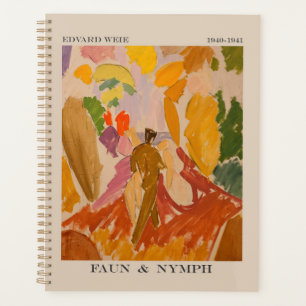 Agenda Faun e Nymph 1941 por Edvard Weie
