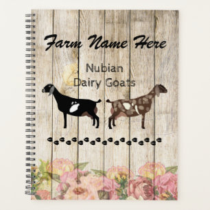Agenda Fazenda de cabras leiteiras núbias personalizadas