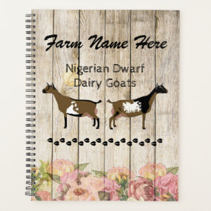 Agenda Fazenda de Leite de Goa Personalizada da Nigéria