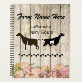 Agenda Fazenda Personalizada LaMancha Dairy Goat