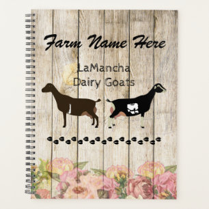 Agenda Fazenda Personalizada LaMancha Dairy Goat