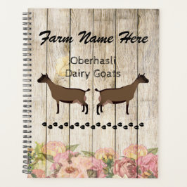 Agenda Fazenda Personalizada Oberhasli Dairy Goat