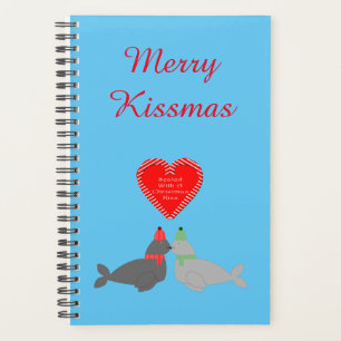 Agenda Fechos de Beijo de Natal bonitos personalizados