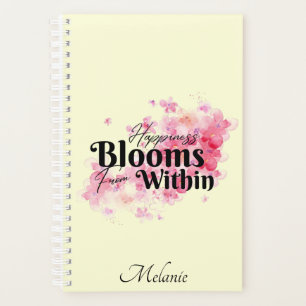Agenda Felicidade Bloomia de Dentro