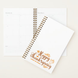 Agenda Feliz Ação de Graças