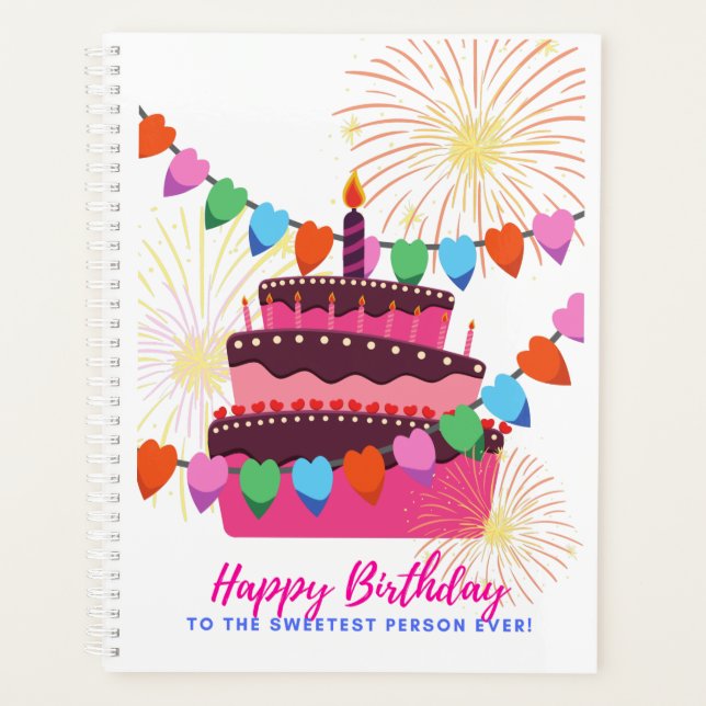 Agenda Feliz aniversário (Frente)